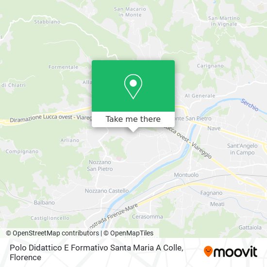 Polo Didattico E Formativo Santa Maria A Colle map