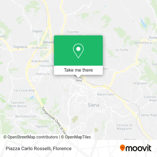 Piazza Carlo Rosselli map