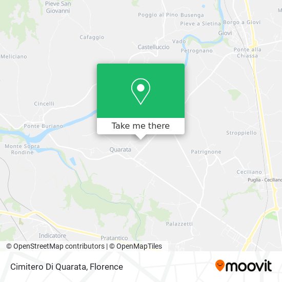 Cimitero Di Quarata map