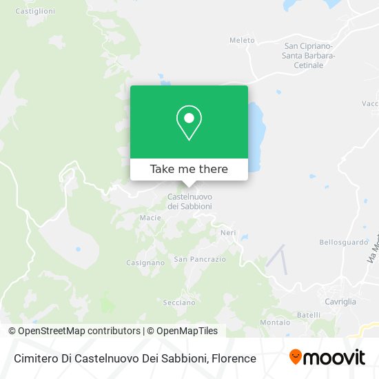 Cimitero Di Castelnuovo Dei Sabbioni map