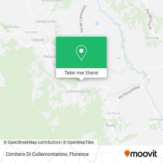 Cimitero Di Collemontanino map