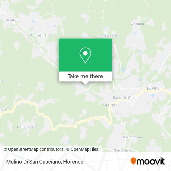 Mulino Di San Casciano map