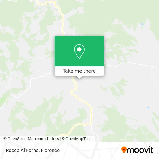 Rocca Al Forno map