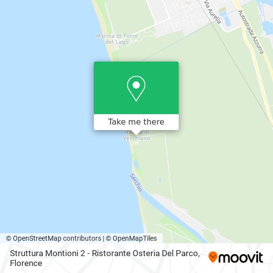 Struttura Montioni 2 - Ristorante Osteria Del Parco map