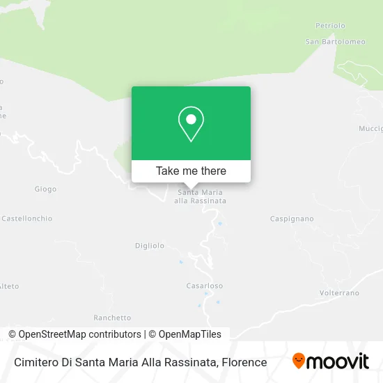 Cimitero Di Santa Maria Alla Rassinata map