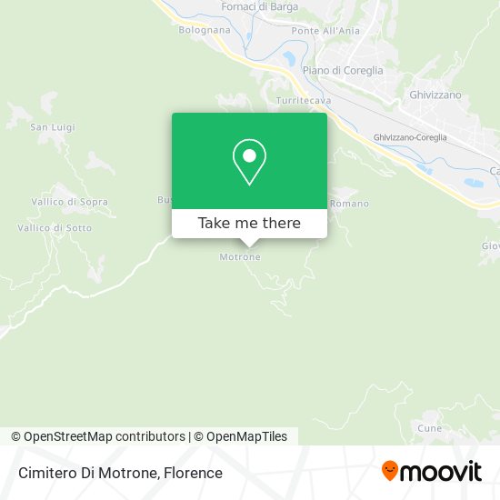 Cimitero Di Motrone map