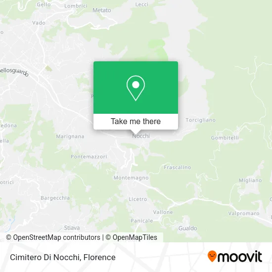 Cimitero Di Nocchi map