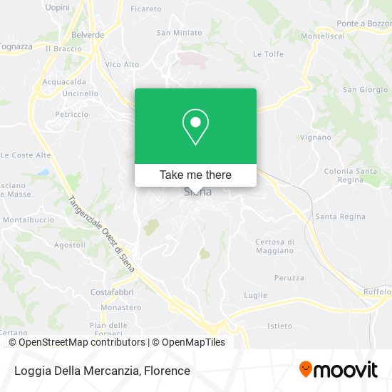 Loggia Della Mercanzia map