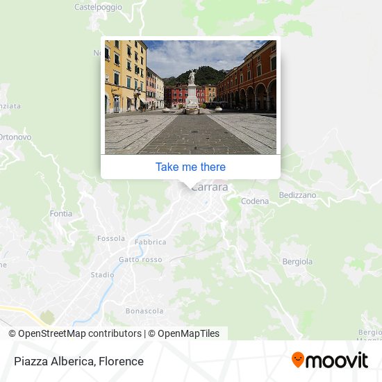 Piazza Alberica map