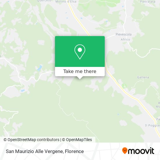 San Maurizio Alle Vergene map
