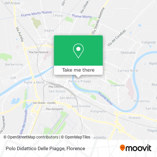 Polo Didattico Delle Piagge map