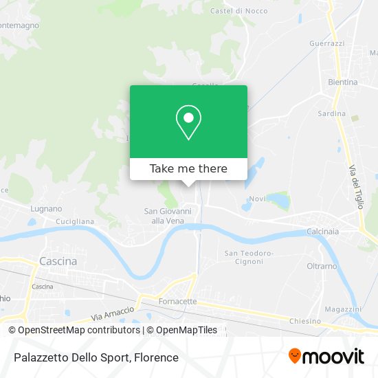 Palazzetto Dello Sport map