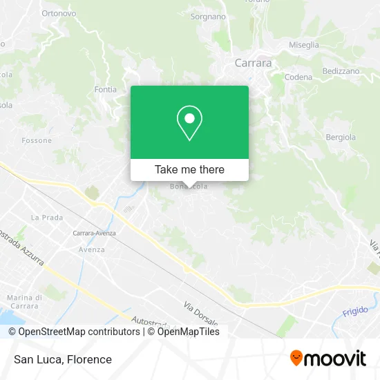 San Luca map