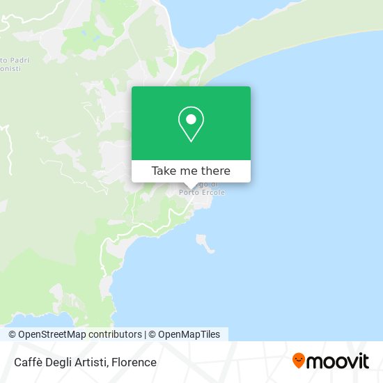 Caffè Degli Artisti map