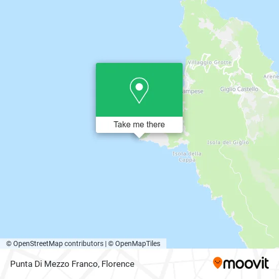 Punta Di Mezzo Franco map