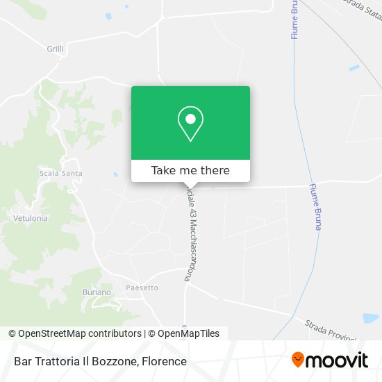 Bar Trattoria Il Bozzone map