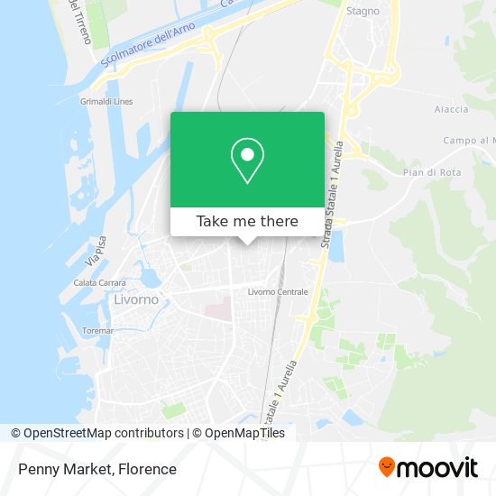 Penny Market map