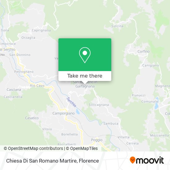Chiesa Di San Romano Martire map
