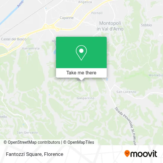 Fantozzi Square map