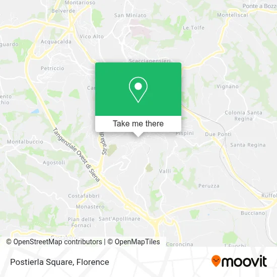 Postierla Square map