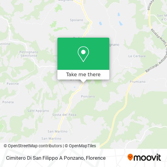 Cimitero Di San Filippo A Ponzano map