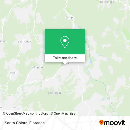 Santa Chiara map