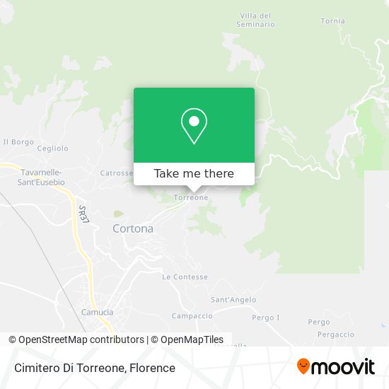 Cimitero Di Torreone map