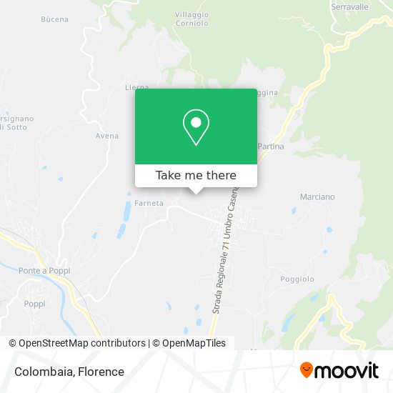 Colombaia map