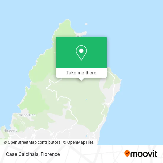 Case Calcinaia map