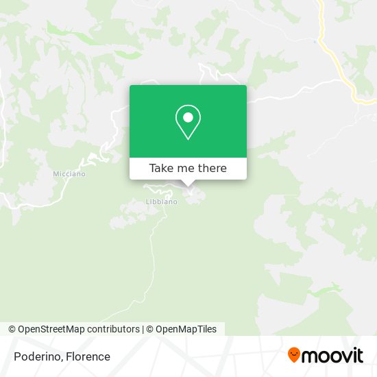 Poderino map