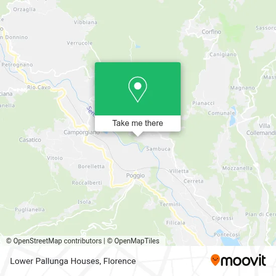 Lower Pallunga Houses map