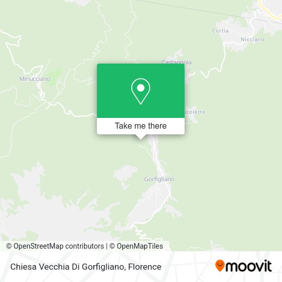 Chiesa Vecchia Di Gorfigliano map