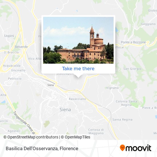 Basilica Dell'Osservanza map