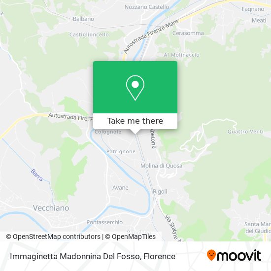 Immaginetta Madonnina Del Fosso map
