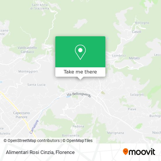 Alimentari Rosi Cinzia map