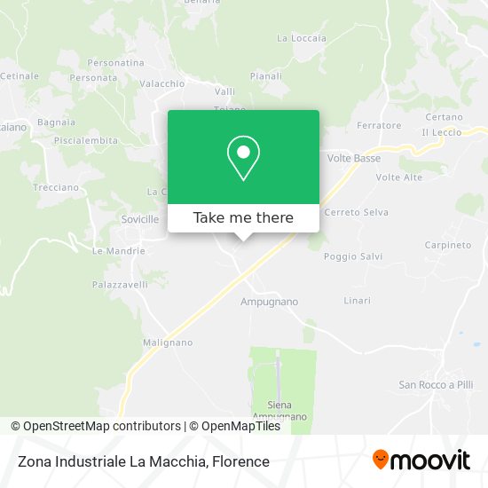 Zona Industriale La Macchia map