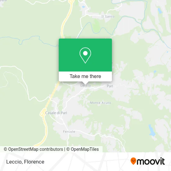 Leccio map