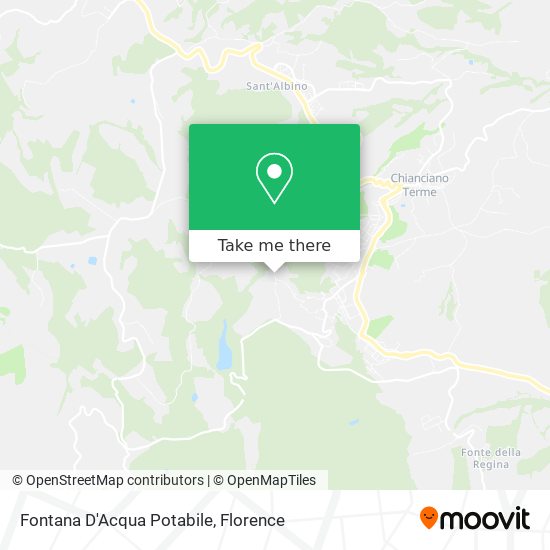 Fontana D'Acqua Potabile map