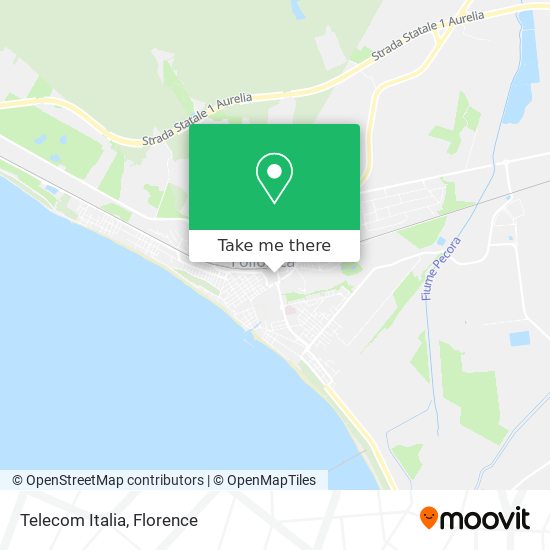 Telecom Italia map