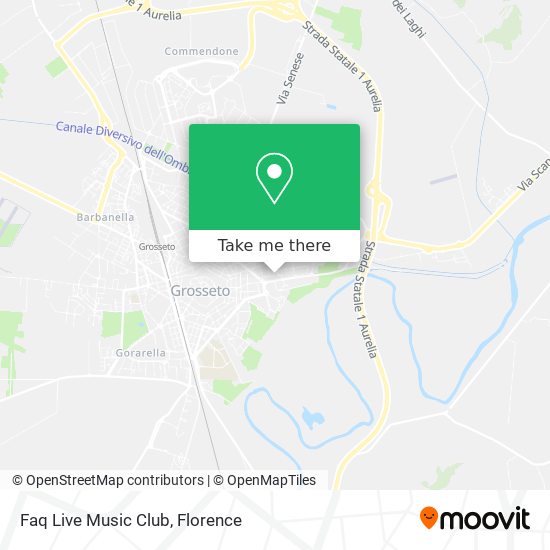 Faq Live Music Club map