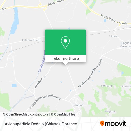 Aviosuperficie Dedalo (Chiusa) map