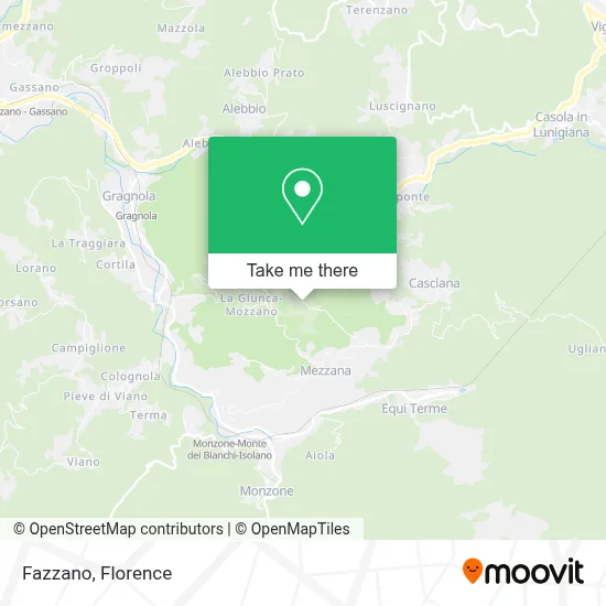 Fazzano map