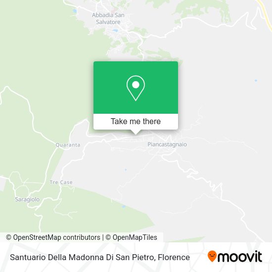 Santuario Della Madonna Di San Pietro map