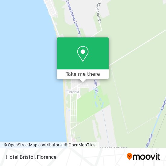 Hotel Bristol map