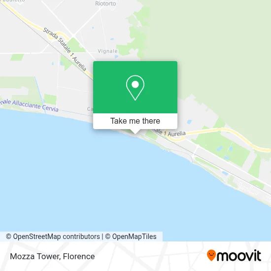 Mozza Tower map