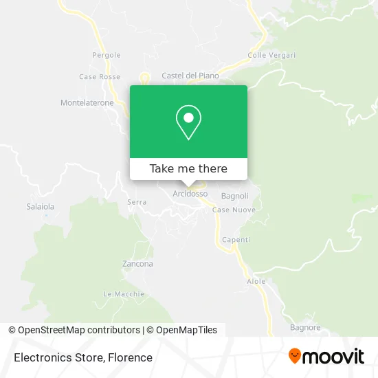 Electronics Store map