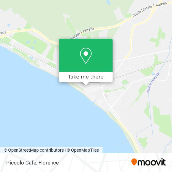 Piccolo Cafe map