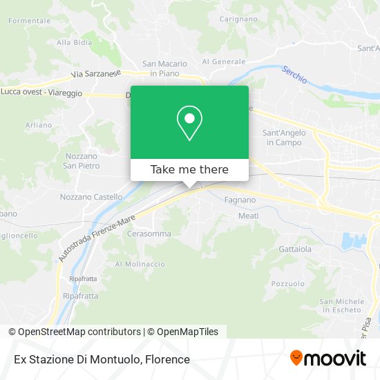 Ex Stazione Di Montuolo map