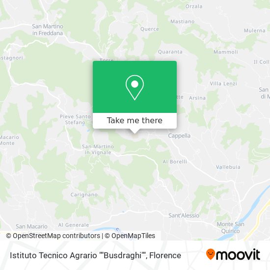 Istituto Tecnico Agrario ""Busdraghi"" map