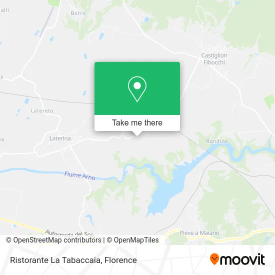 La Tabaccaia Restaurant map